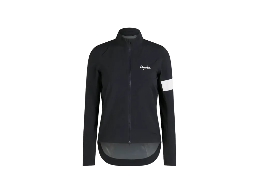 Výhodná Nabídka Dámská nepromokavá cyklistická bunda Rapha Core II XL černá