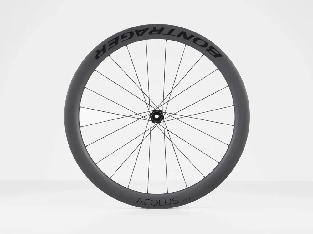 Výprodej Přední kolo Bontrager Aeolus Pro 51 Disc TLR 12T, černá Front černá