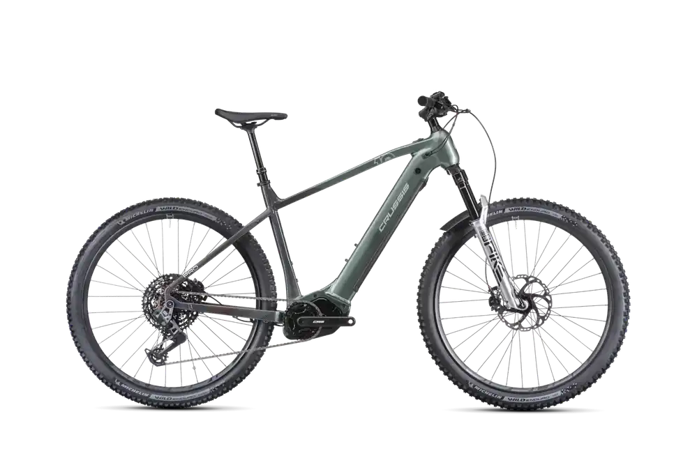 Crussis e-Hard 10.10-PRO (720 Wh) 16" tmavě zelená/šedá Cenový Hit