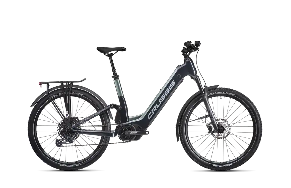 Crussis e-Country full 10.10-(720 Wh) 19,5" zelená/černá Jen Po Omezenou Doba