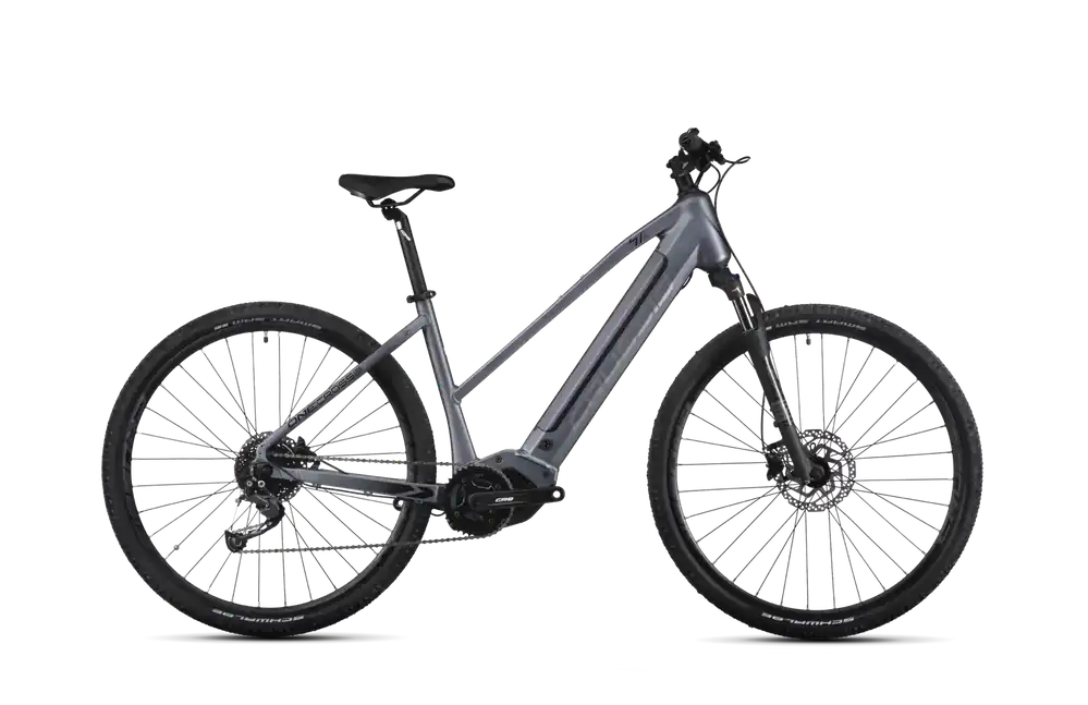 Vysoce Kvalitní Crussis ONE-Cross low 7.10-(518 Wh) 18" šedá
