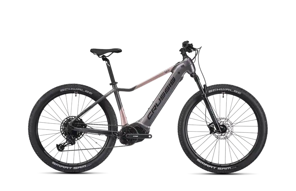 Časově Omezené Crussis e-Guera 9.10-(900 Wh) 17" šedá/růžová