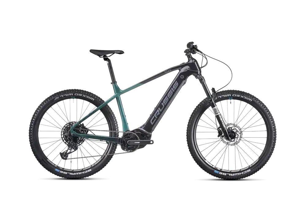 Crussis e-Atland 10.10-(720 Wh) 17" zelená/černá Speciální Cena