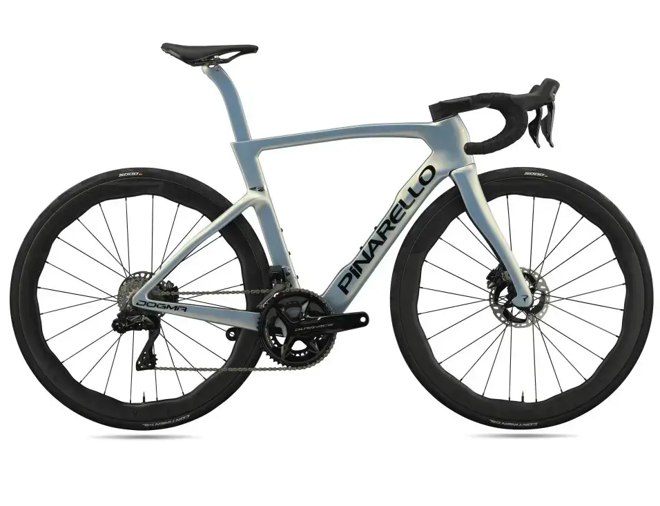Vysoce Kvalitní Pinarello Dogma F - Rámová sada (MY26) 595 stříbrná