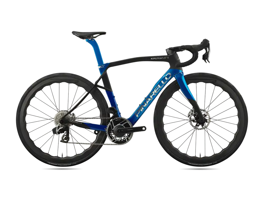 Značkový Pinarello DOGMA X SRAM Red AXS 2x12 DB (MY25) 560 modrá/černá