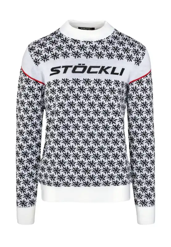 Stöckli Snow Knitted Pullover M bílá Ověřený