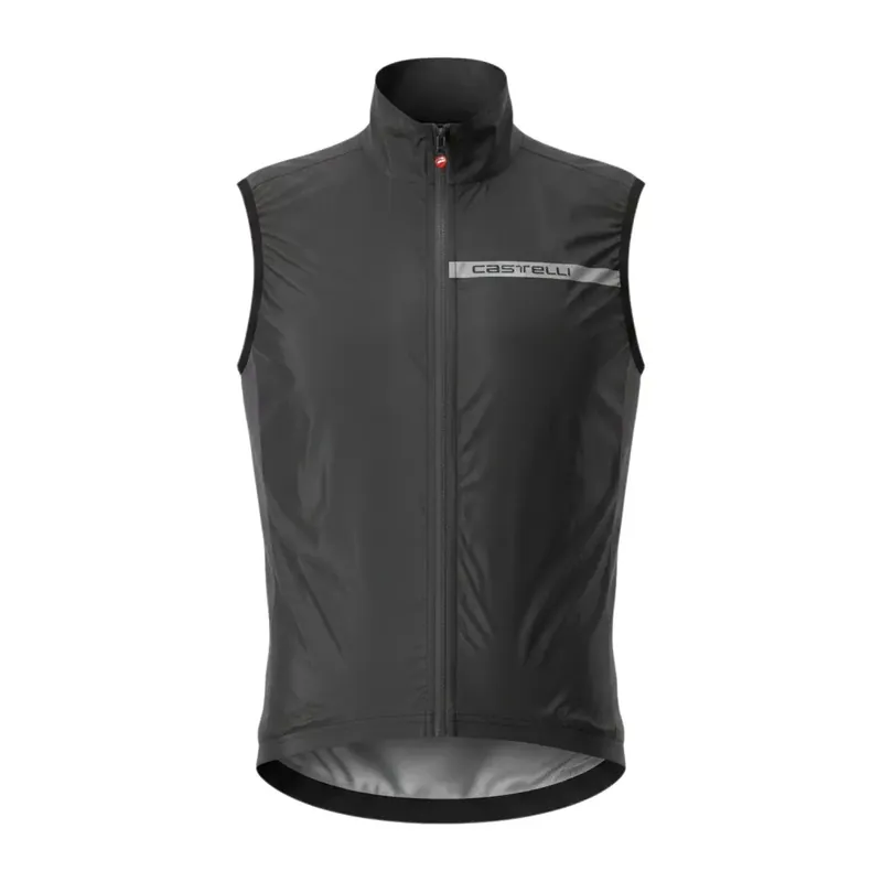 Super Cena Castelli vesta Squadra Stretch Vest L tmavě šedá