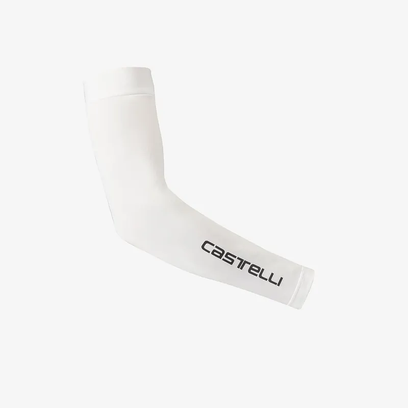 Castelli návleky na ruce UPF 50+ Light Arm Sleeves M bílá Zlevněný
