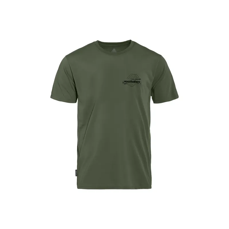 Kup Teď Horsefeathers Shank T-Shirt L černá/tmavě zelená