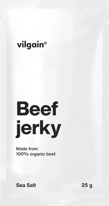 Vilgain Hovězí jerky BIO - mořská sůl 25 Nízká Cena