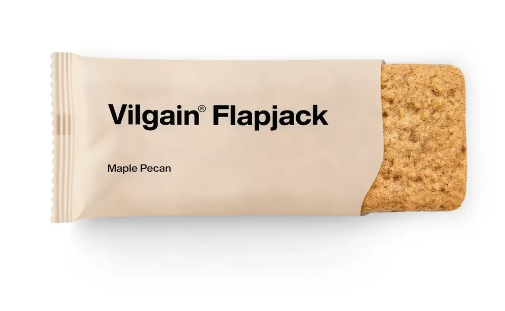 Jen Po Omezenou Doba Vilgain Flapjack - javorový sirup/pekanové ořechy 60