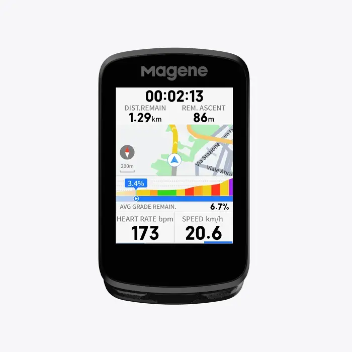 Nejprodávanější Magene C606 GPS cyklocomputer černá