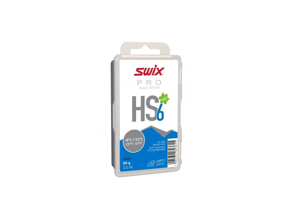 Akční Nabídka Vosk Swix High Speed HS06-6 (-6°C/-12°C), 60g