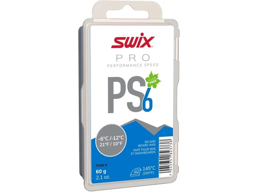 Akce Vosk Swix Performance Speed PS06-6 (-6°C/-12°C), 60g
