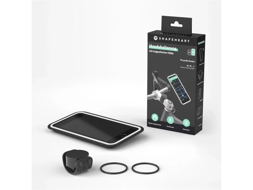 Magnetický držák na řídítka SHAPEHEART Bike Mount XXL Nejprodávanější
