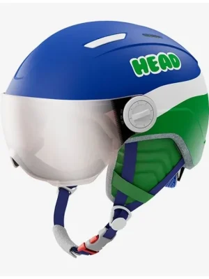Značkový Lyžařská helma Head MOJO Visor blue/green