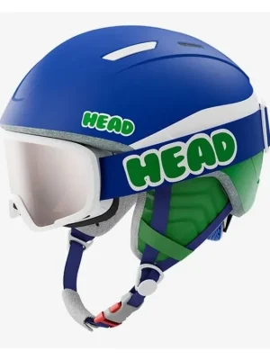 Lyžařská helma Head MOJO SET blue/green Nízká Cena
