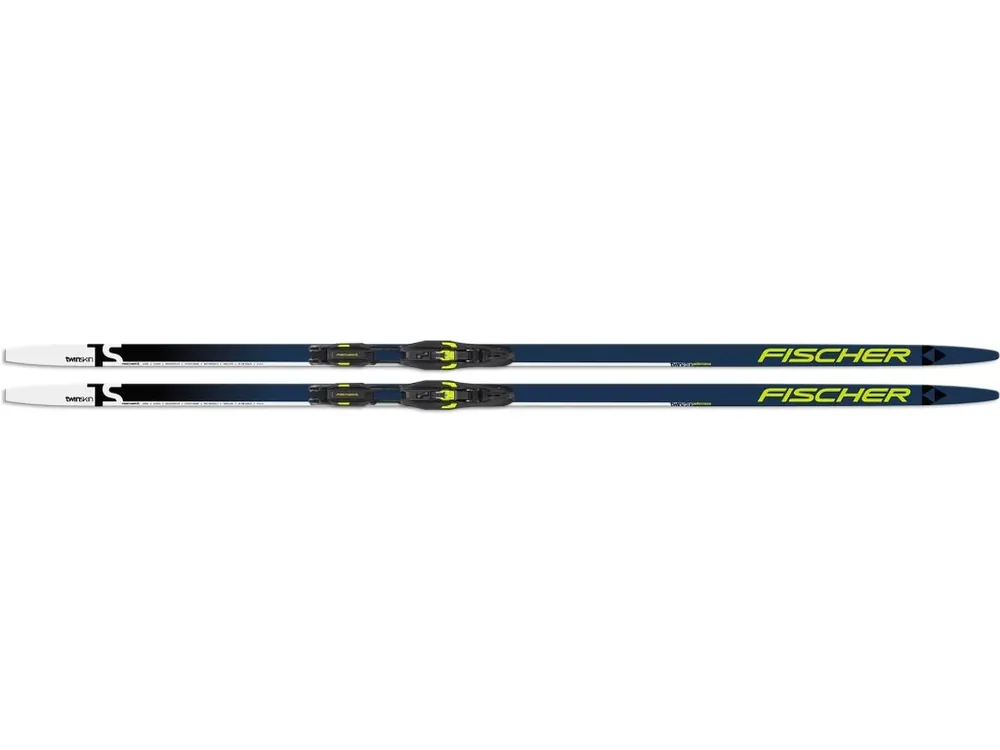 Cenový Hit Běžecké lyže Fischer TWIN SKIN PERFORMANCE STIFF + CONTROL STEP
