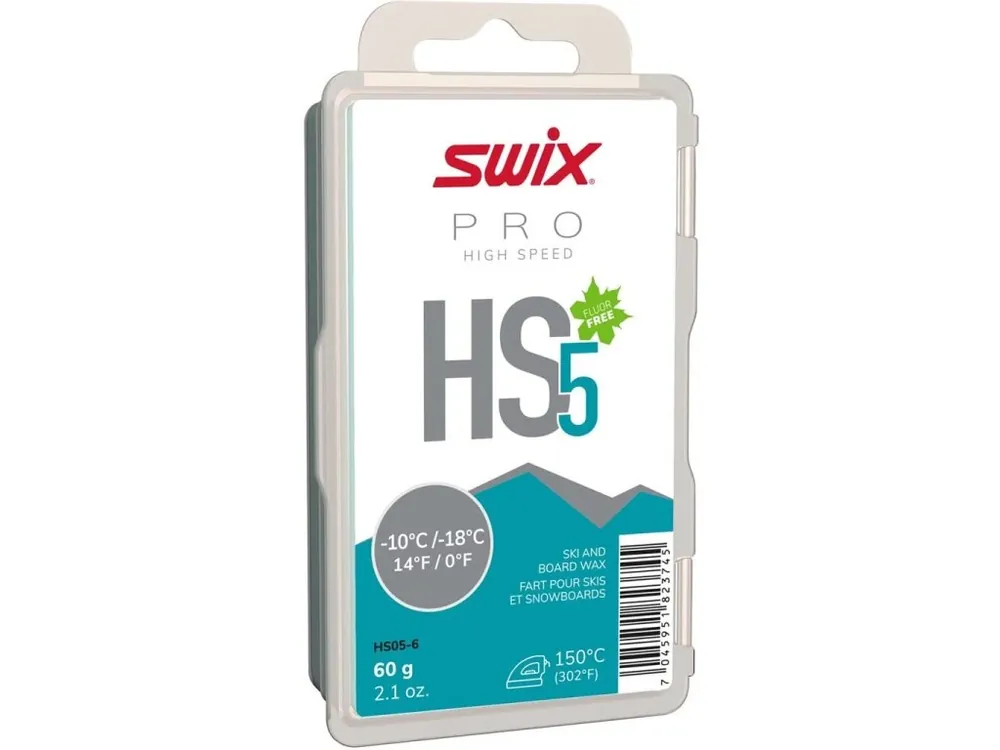 Vosk Swix High Speed HS05-6 (-10°C/-18°C), 60g Autentický