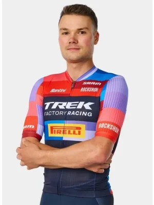 Bezpečná Platba Cyklistický dres Santini Trek Factory Racing