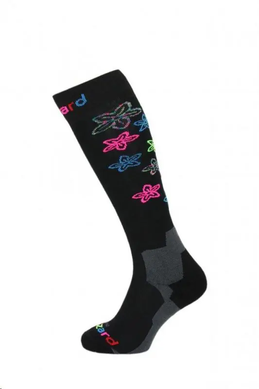 Blizzard Viva Flowers Ski Socks JR Ověřený
