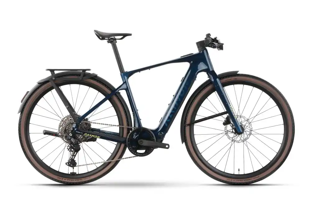 Bezpečná Platba Gravel elektrokolo Raymon Norza Comp Commute - Velikost XL