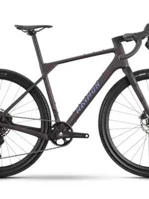 Gravel kolo Raymon Soreno Pure karbon tmavě fialová - Velikost S Super Cena