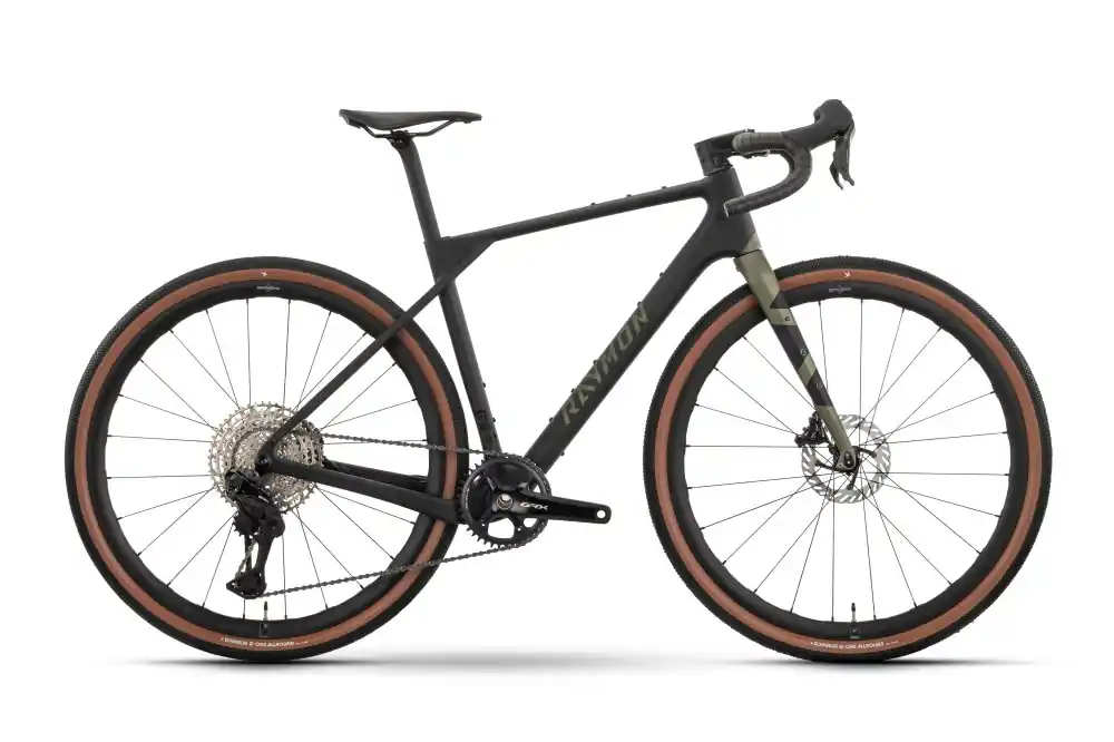 Gravel kolo Raymon Soreno Ultra karbon 2026 tmavě zelená - Velikost XL Pouze Dnes