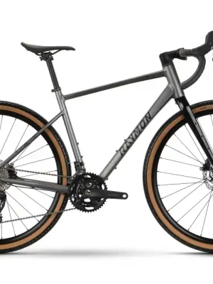 Top Prodej Gravel kolo Raymon Territ Pro star black stealth - Velikost L
