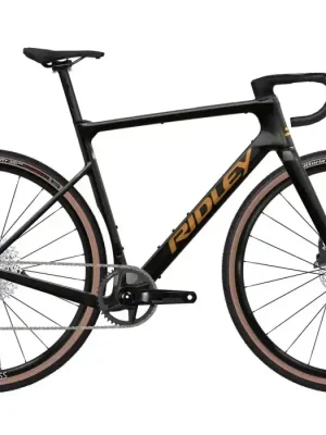Autentický Gravel kolo RIDLEY kolo ASTR Rival XPLR Black Metallic/Bronze Gold M - Velikost M