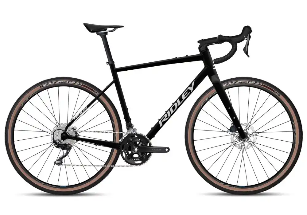 Gravel kolo RIDLEY KANZO ADVENTURE Alu GRX400 Black - Velikost M Hit Sezóny