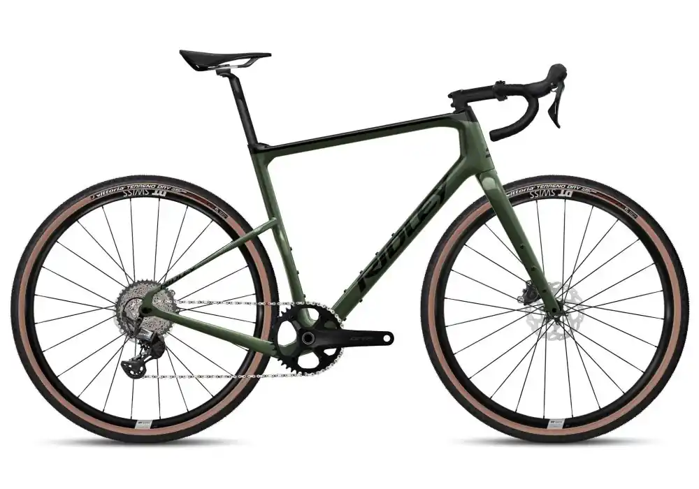 Horká Nabídka Gravel kolo RIDLEY KANZO Adventure GRX600 Army Green Metallic/Black L - Velikost L