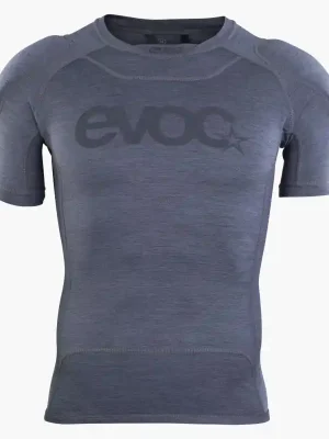 Novinka Integrovaný chránič ramen Evoc Enduro Shirt Carbon Grey - Velikost S