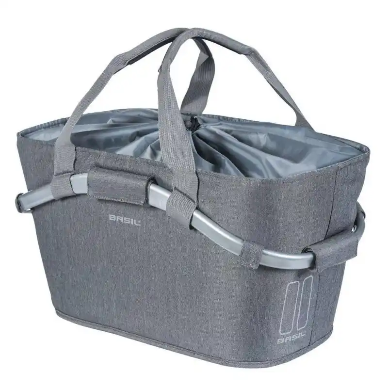 Košík na kolo zadní Basil 2DAY CARRY ALL MIK šedý Zlevněný